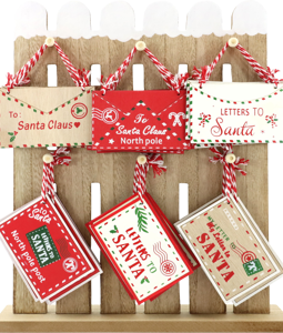 9645 DISPLAY LETTERS TO SANTA S/37